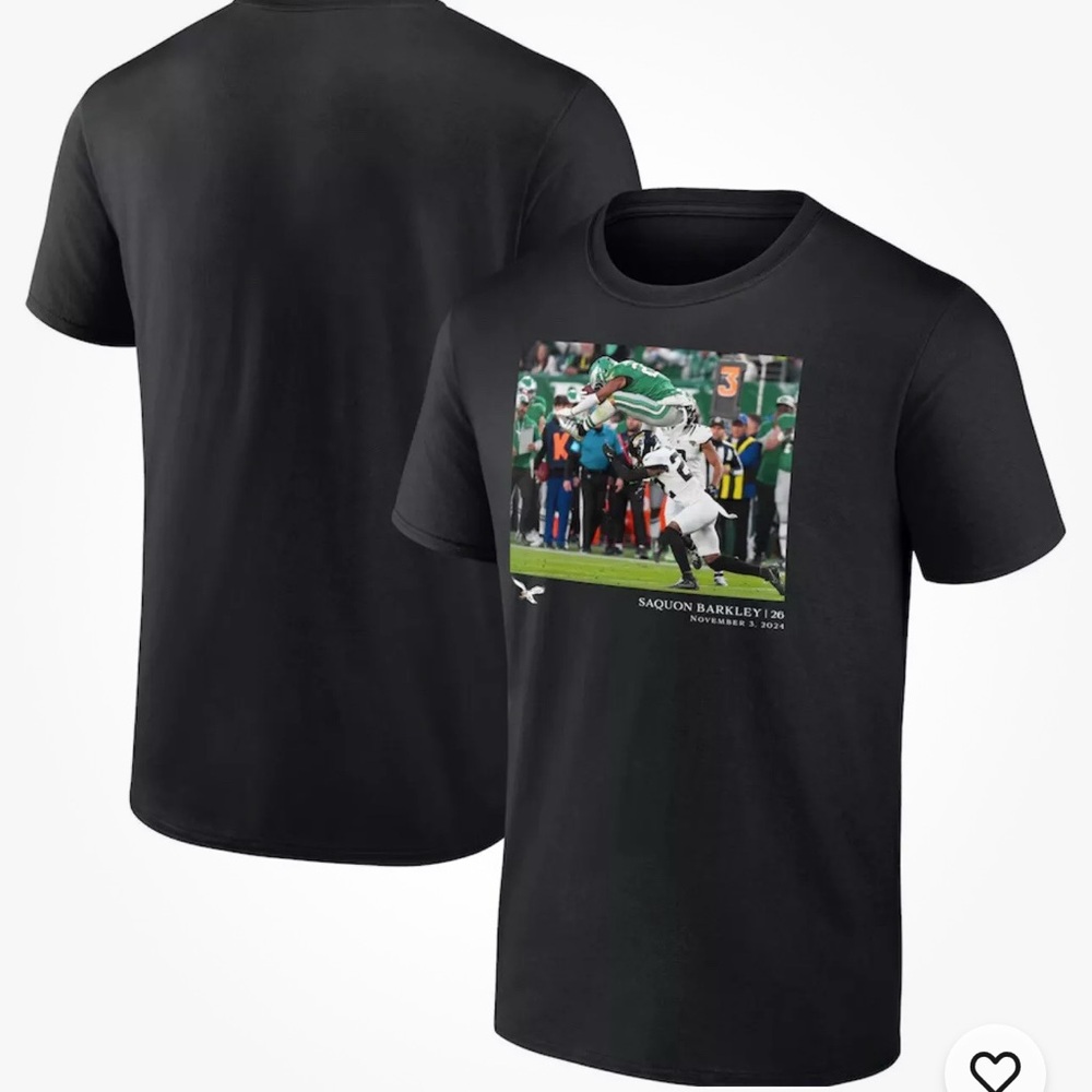 Fanatics Black Graphic Short Sleeve Tee